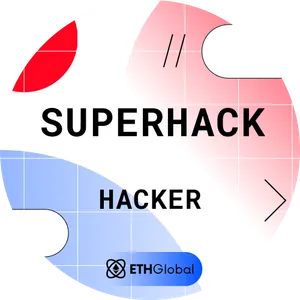 POAP badge for Superhack Hacker